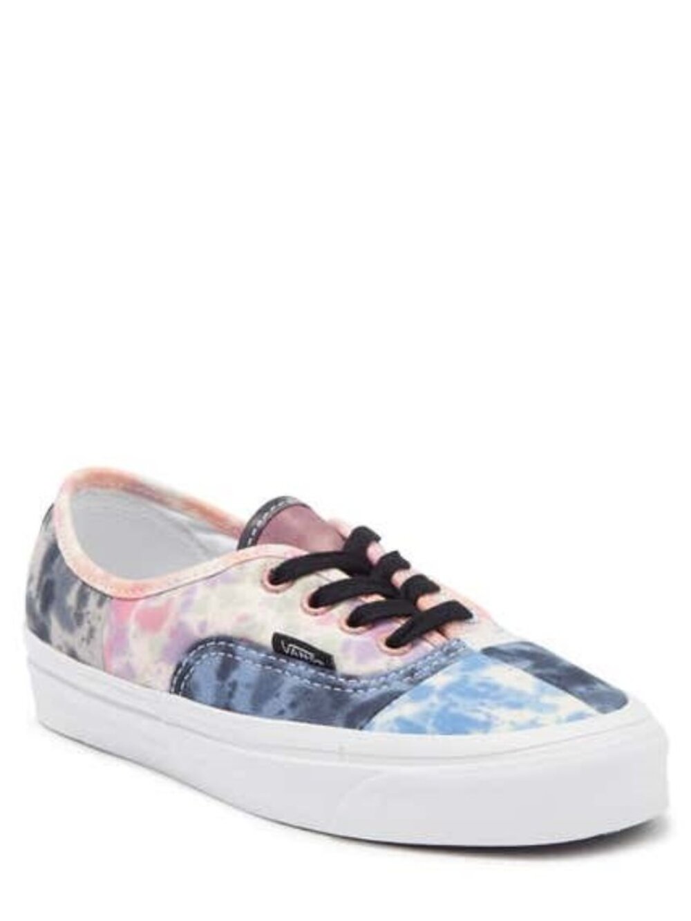Vans Authentic 44 DX Tie Dye Sneakers Anaheim Factory Low Top Patchwork Size 6.5